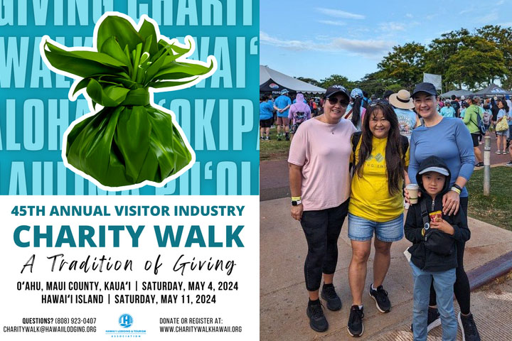 Visitor Industry charity walk, 2024