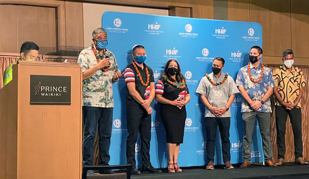 Oahu Charity Walk event participants